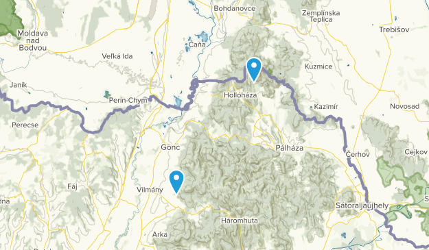 Borsod-Abaúj-Zemplén, Hungary Map