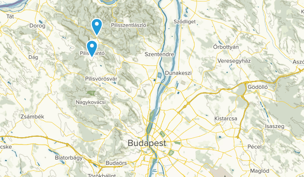 Pest, Hongrie Map