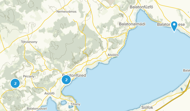 Veszprém, Ungarn Map