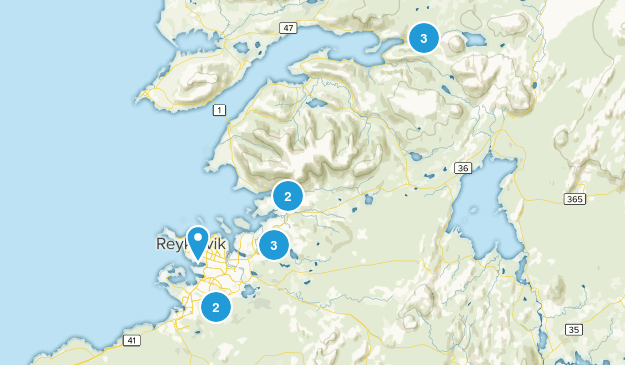 Reykjavík, Iceland Map