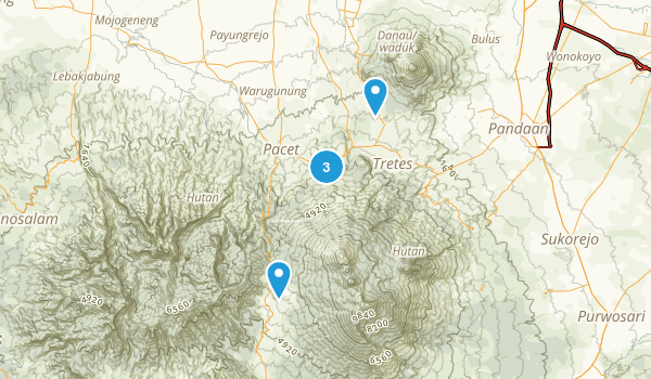 Jawa Timur, Indonesia Map