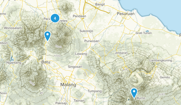 Jawa Timur, Indonesia Map