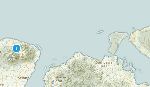 Lombok, Indonesia Map