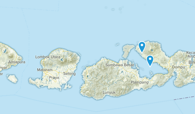 West Nusa Tenggara, Indonesia Map