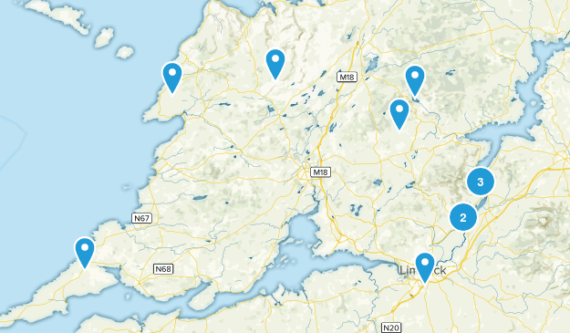 Clare, Ireland Map