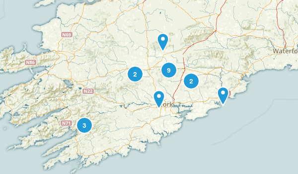 Cork, Ireland Map