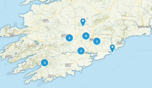 Cork, Ireland Map
