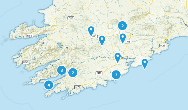 County Cork, Ireland Map