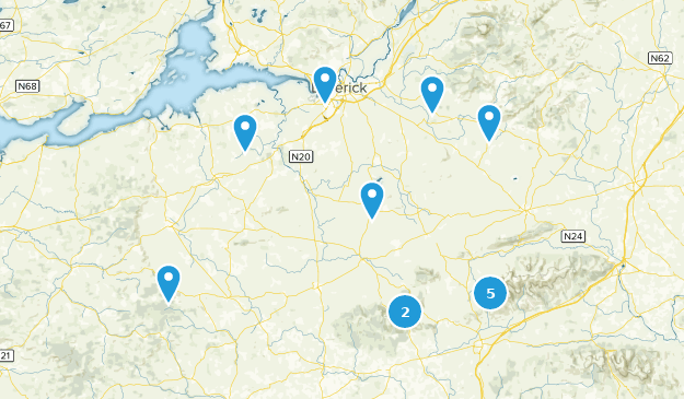 County Limerick, Ireland Map