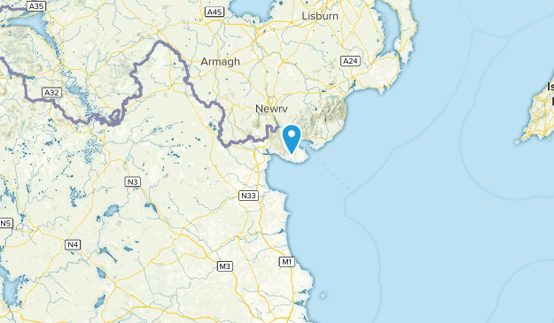County Louth, Irland Map