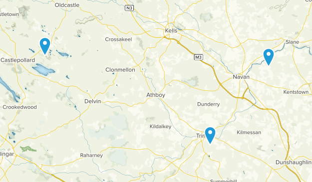 County Meath, Irland Map