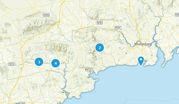 County Waterford, Ireland Map