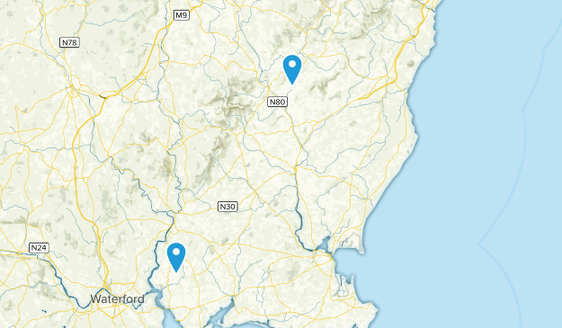 Comté de Wexford, Irlande Map