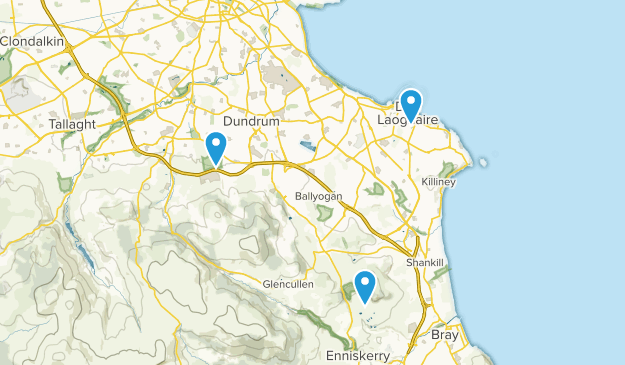 Dún Laoghaire-Rathdown, Ireland Map