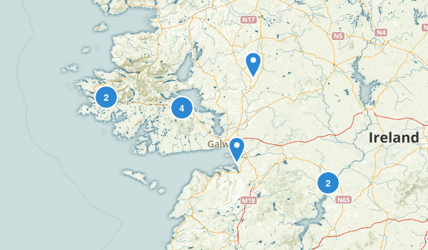 Galway, Ireland Map