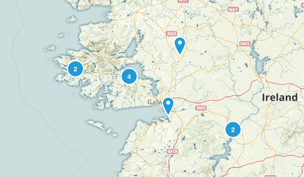 Galway, Ireland Map