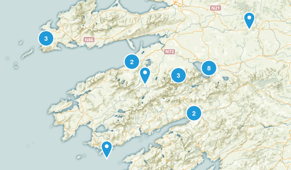 Kerry, Ireland Map