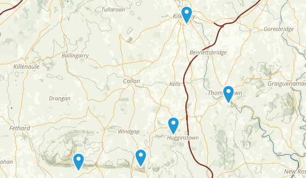 Kilkenny, Ireland Map