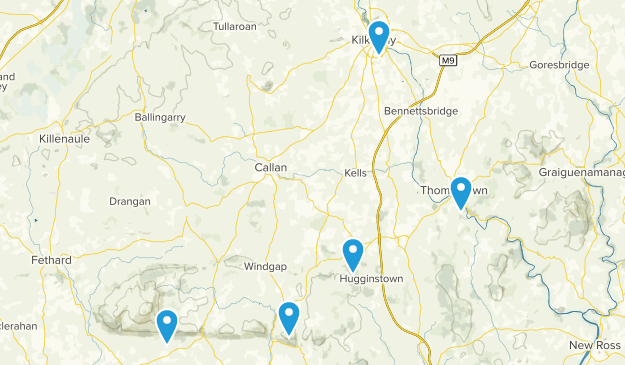 Kilkenny, Ireland Map