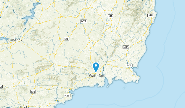 Kilkenny County, Ireland Map
