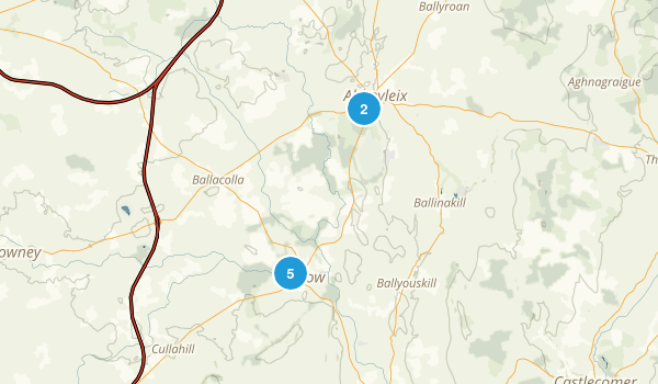 Laois, Ireland Map