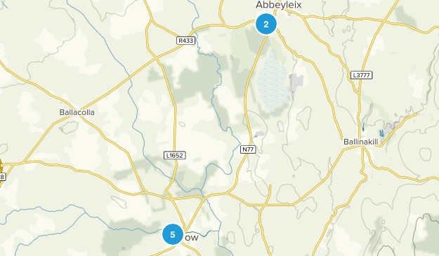 Laois, Ireland Map