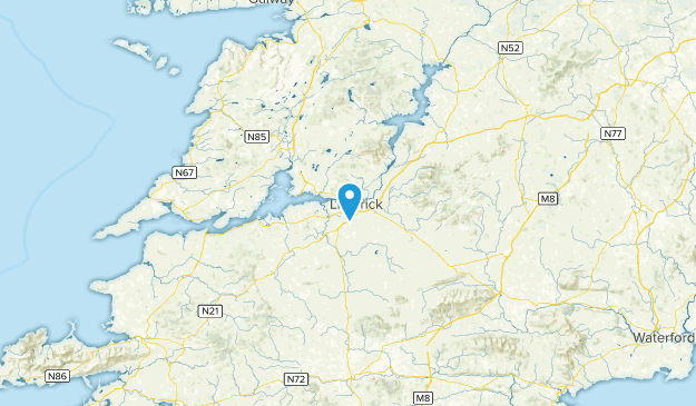 Limerick City, Ireland Map