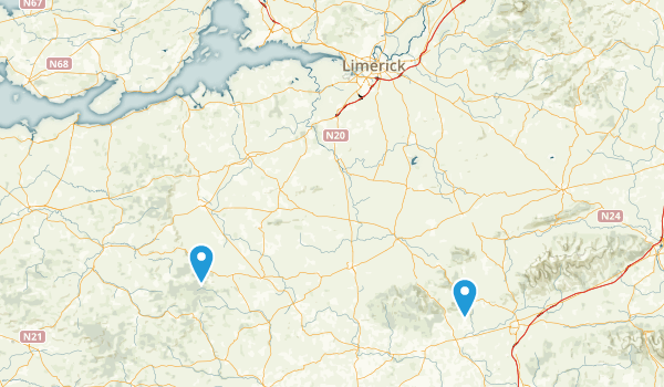 Limerick County, Ireland Map