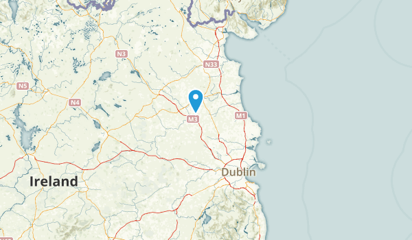 Meath County, Ireland Map