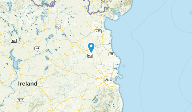 Meath County, Ireland Map
