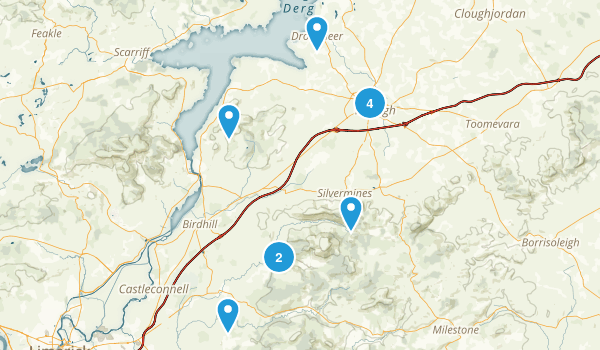 North Tipperary, Ireland Map