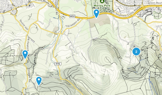 South Dublin, Ireland Map