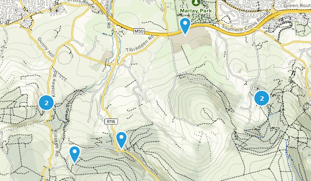 South Dublin, Ireland Map