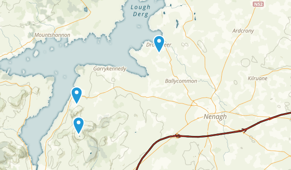 Tipperary County, Ireland Map