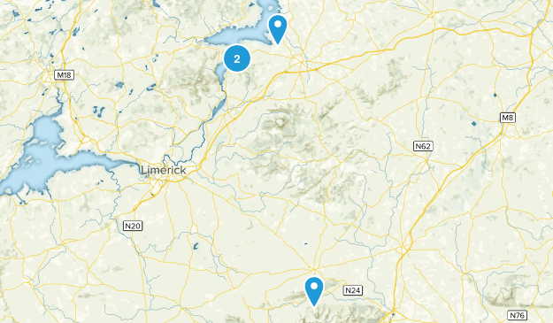 Tipperary County, Ireland Map
