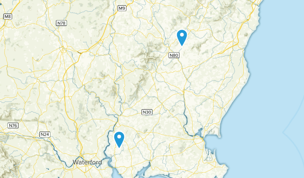Wexford County, Ireland Map