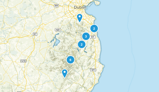 Wicklow, Ireland Map