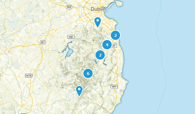 Wicklow, Ireland Map