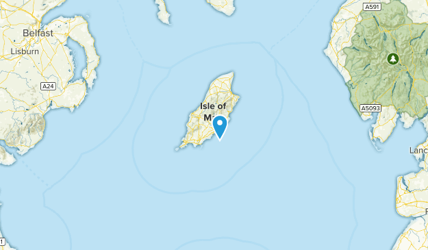 Middle, Isle of Man Map