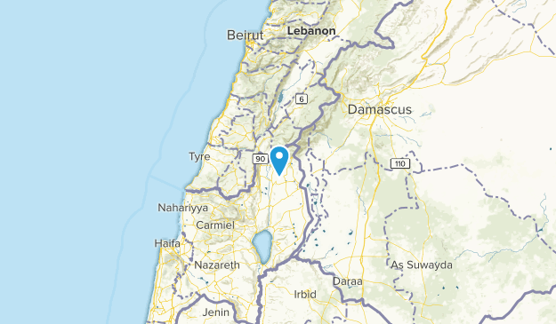 Al Qunaytirah, Israel Map