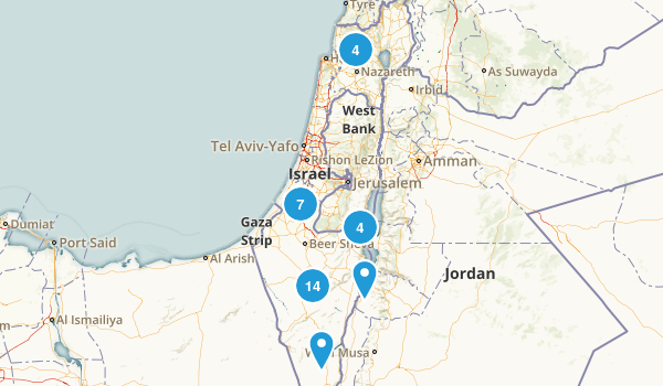 HaDarom, Israel Map