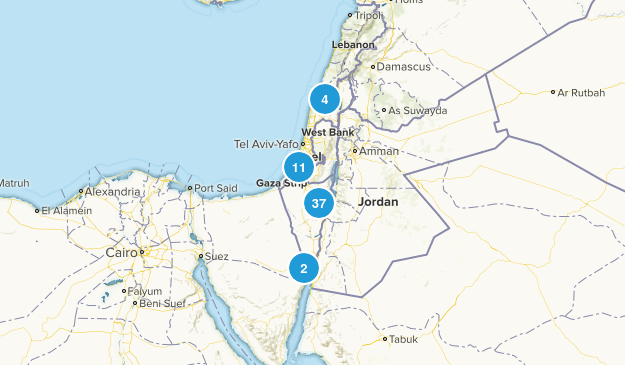 HaDarom, Israel Map