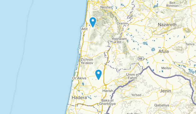 Haifa, Israel Map
