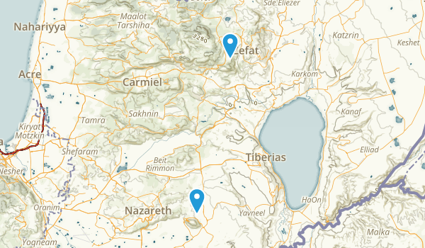 Northern, Israel Map