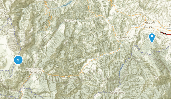 Ascoli Piceno, Italy Map
