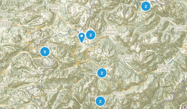 Belluno, Italy Map
