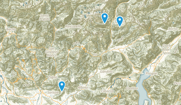 Bergamo, Italy Map