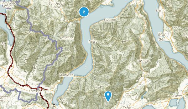 Como, Italy Map