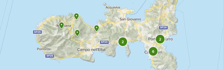 debat walvis Samenwerking Best Trails in Isola d'Elba | AllTrails