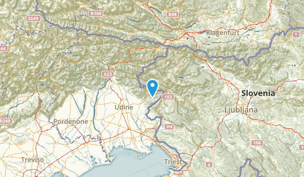 Kobarid, Italy Map